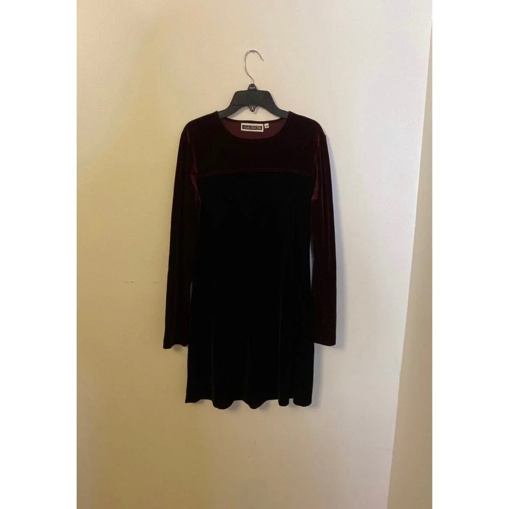 Vintage‎ 1990s Velvet Dress